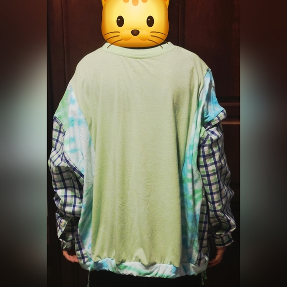 UPCYCLED REMADE REFASHIONED DISNEY Winnie the Pooh Shirt XL/XXL - Picture 3 of 8